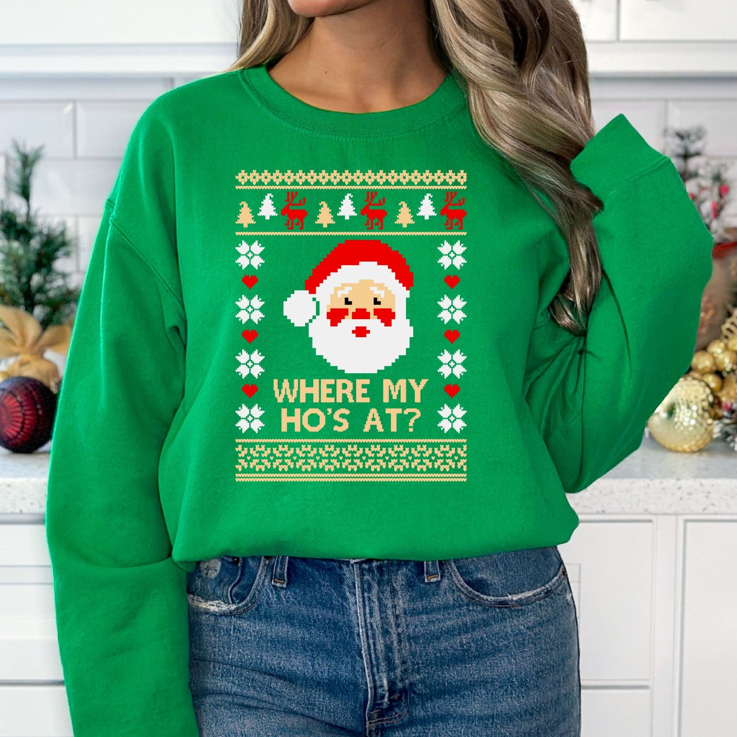 Where My Ho's At? T-Shirt, Long Sleeve T or Crewneck Sweatshirt