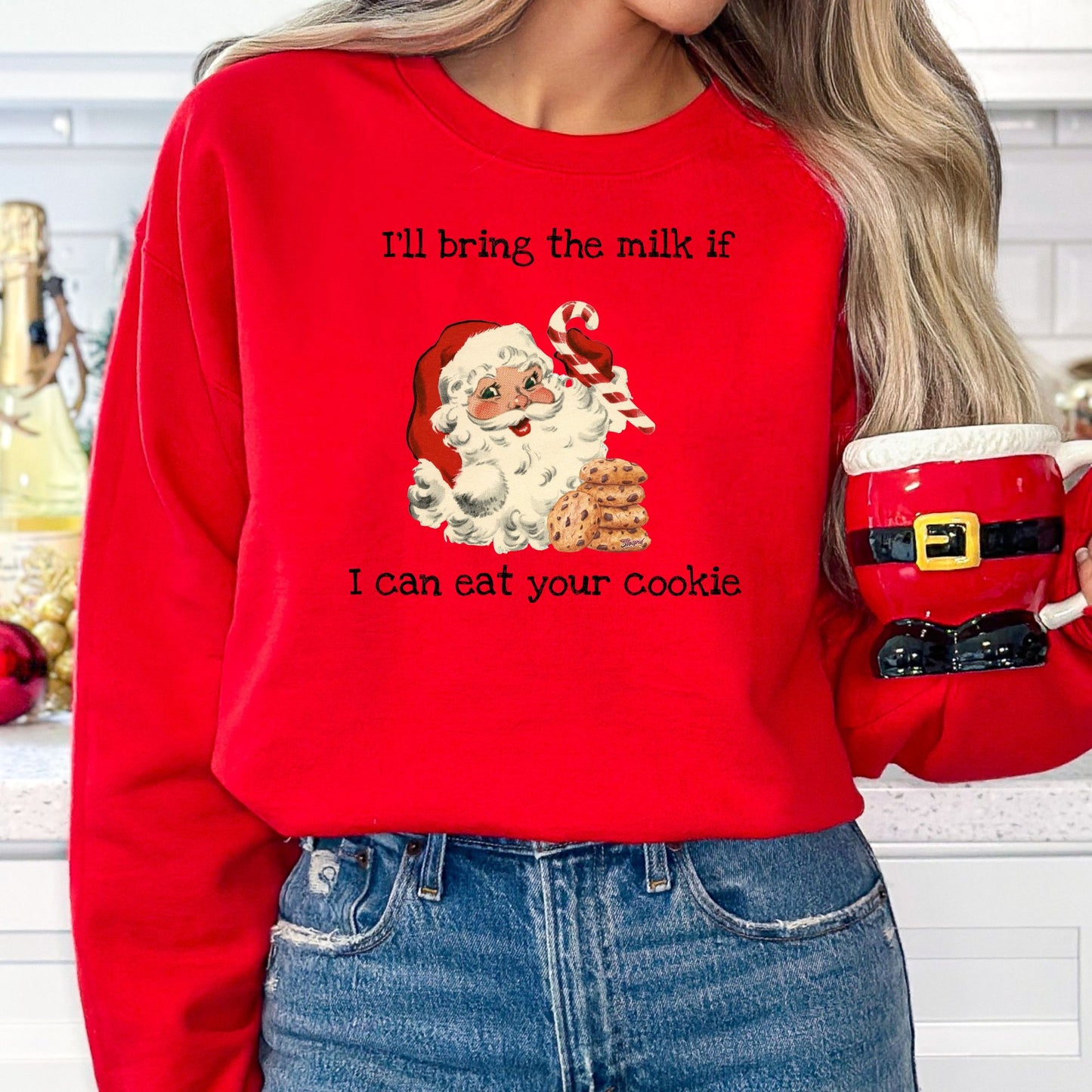 Eat Your Cookie T-Shirt, Long Sleeve T or Crewneck Sweatshirt