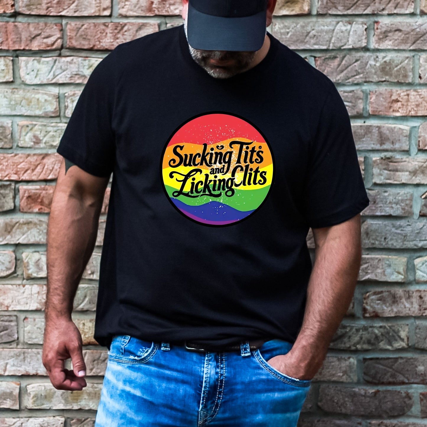 Sucking Tits and Licking Clits Stoopid Original T-Shirt