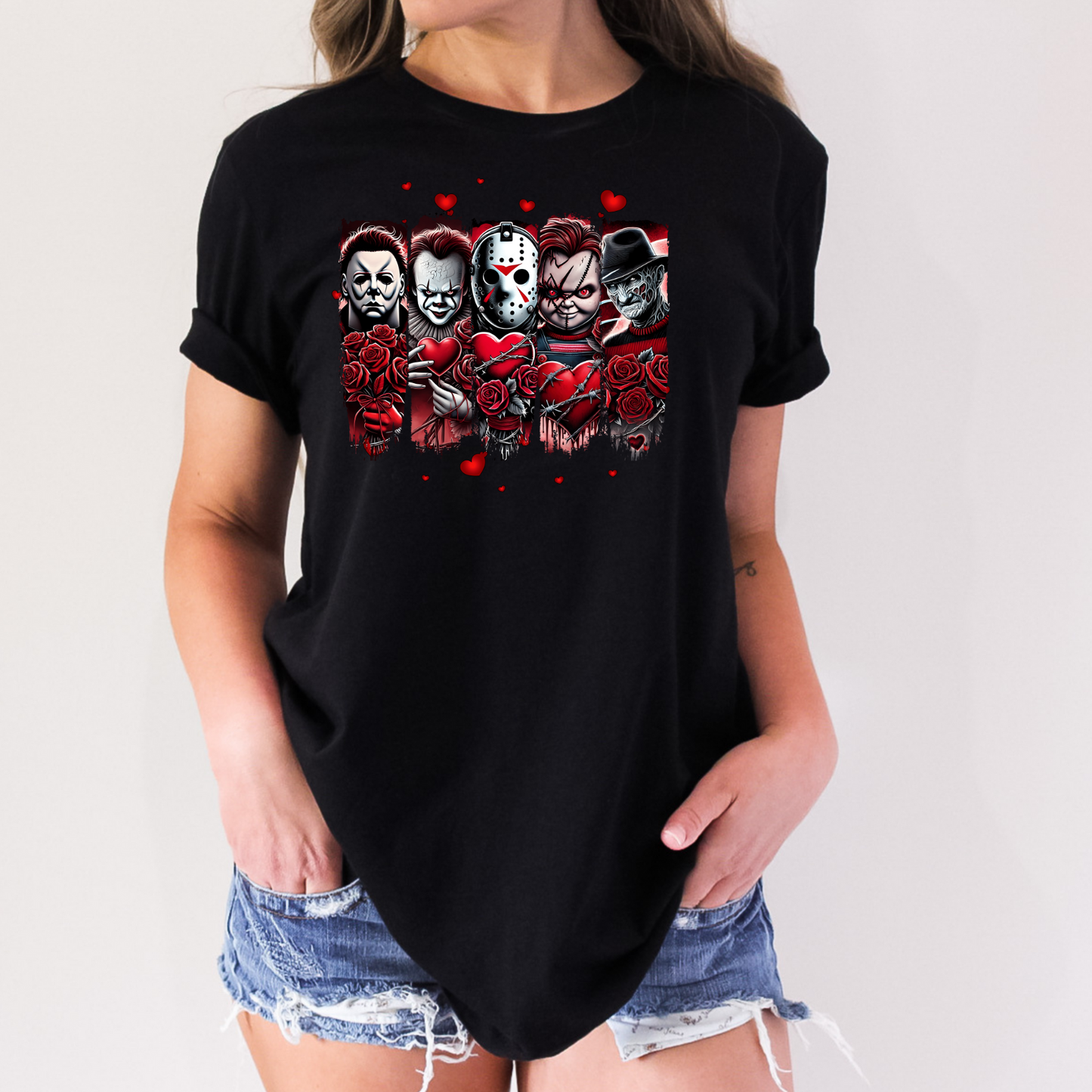 Horror Movie Valentines Day Shirt