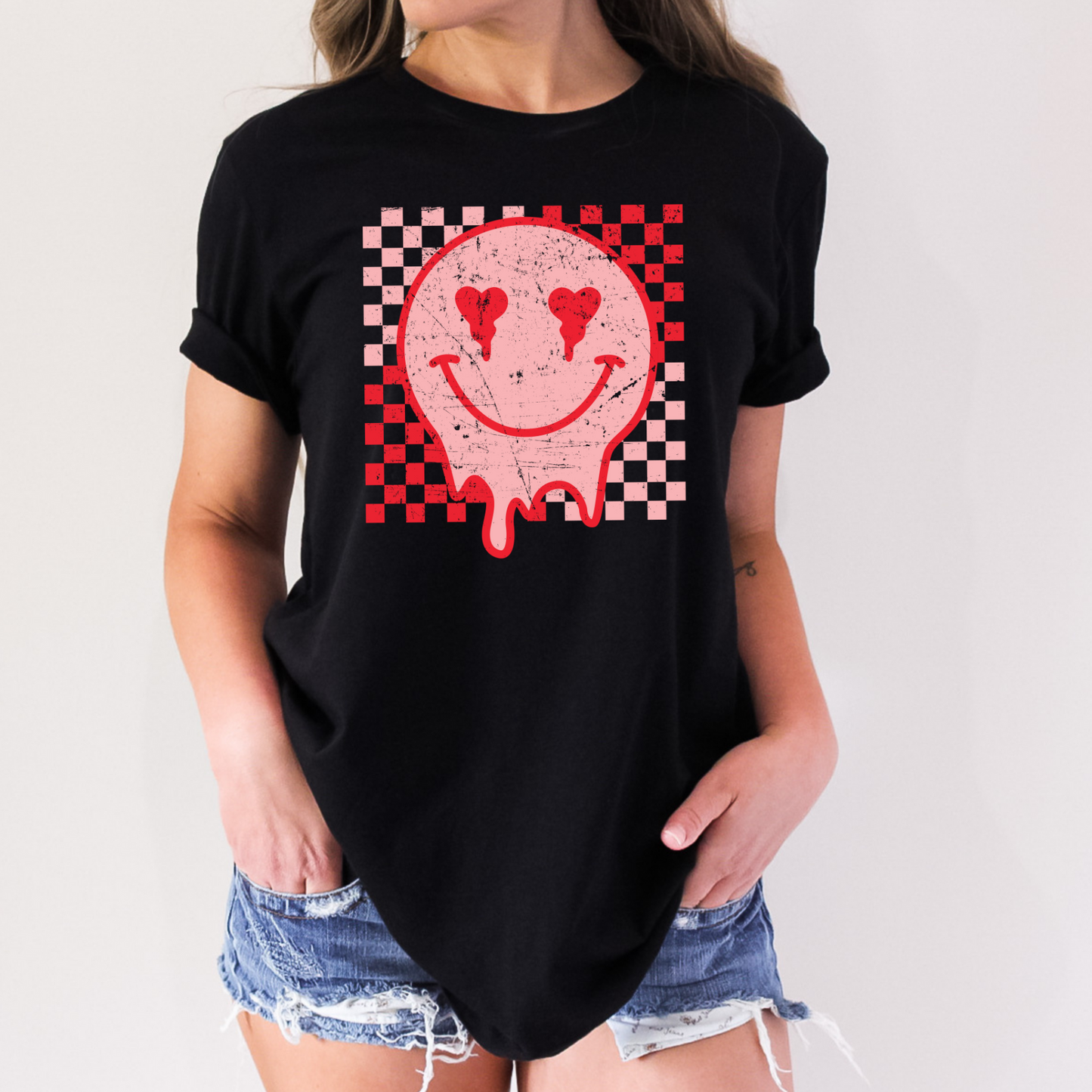 Smiley Face Valentines Day Shirt.