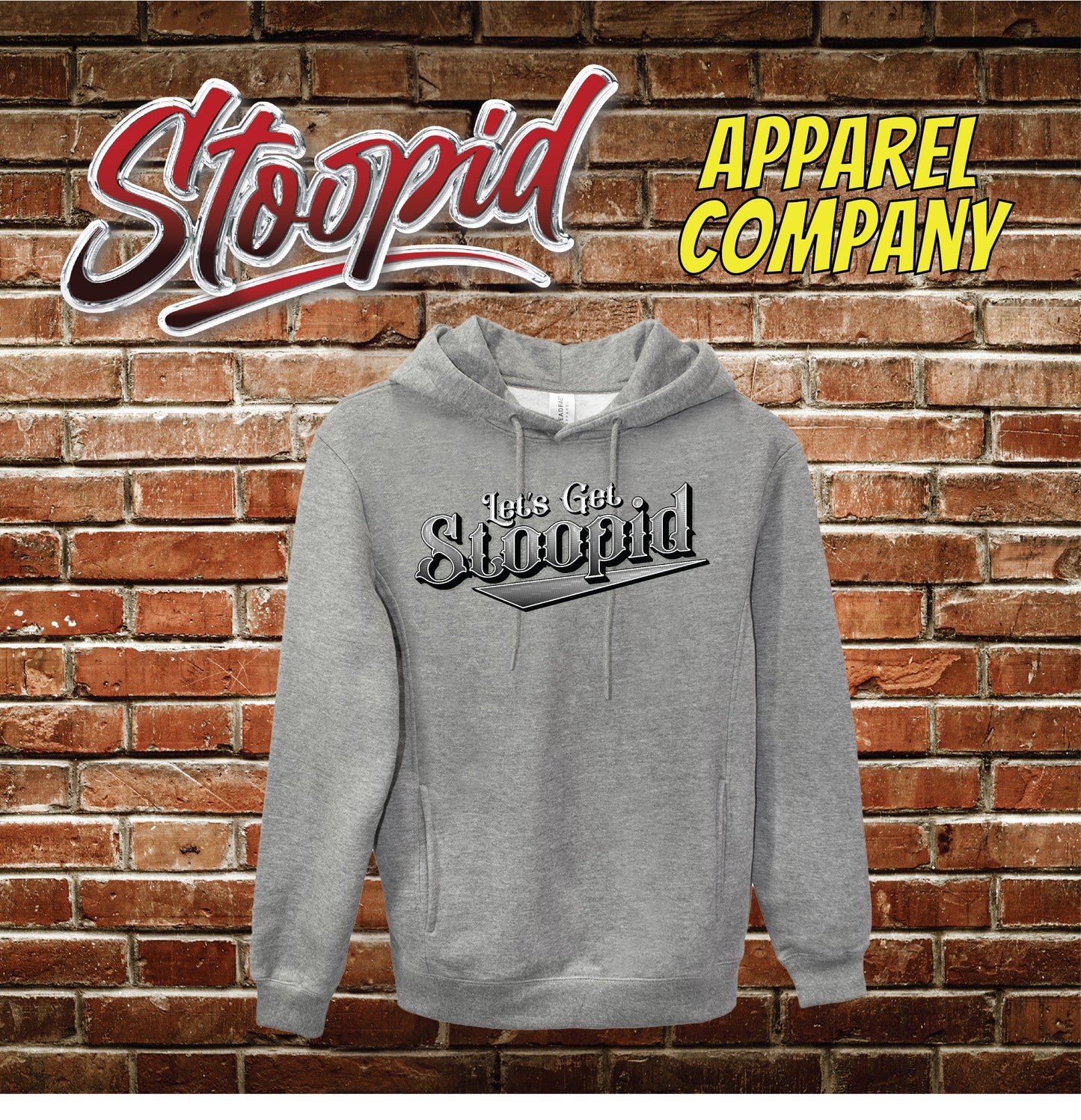 "The Classic" Stoopid Hoodie or Crewneck