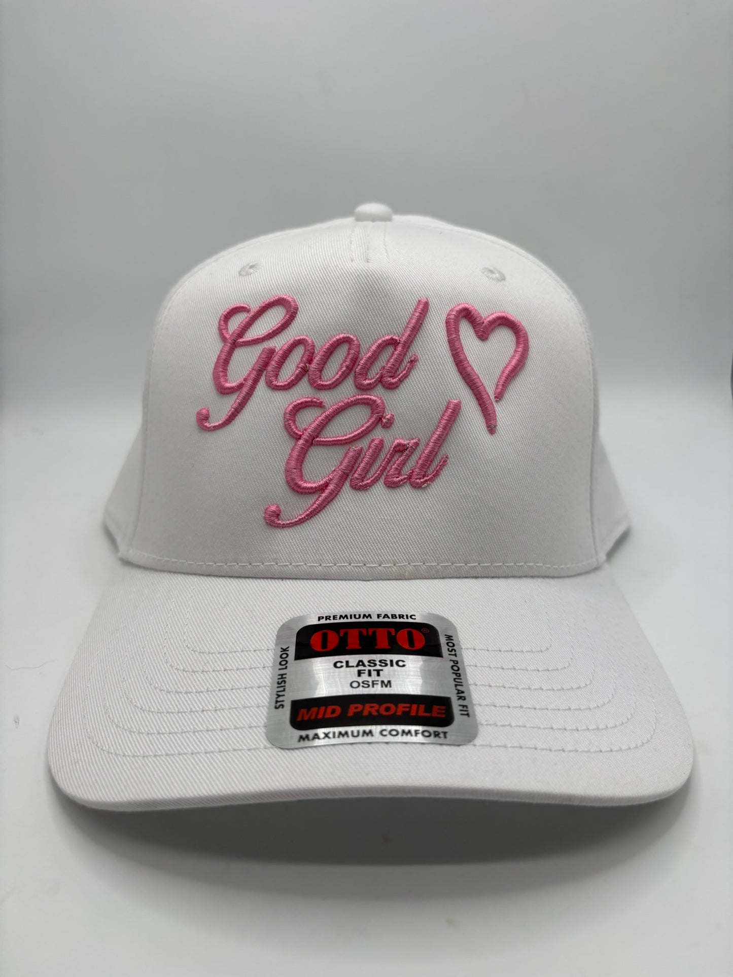 Good Girl 3D Puff Embroidered Hat