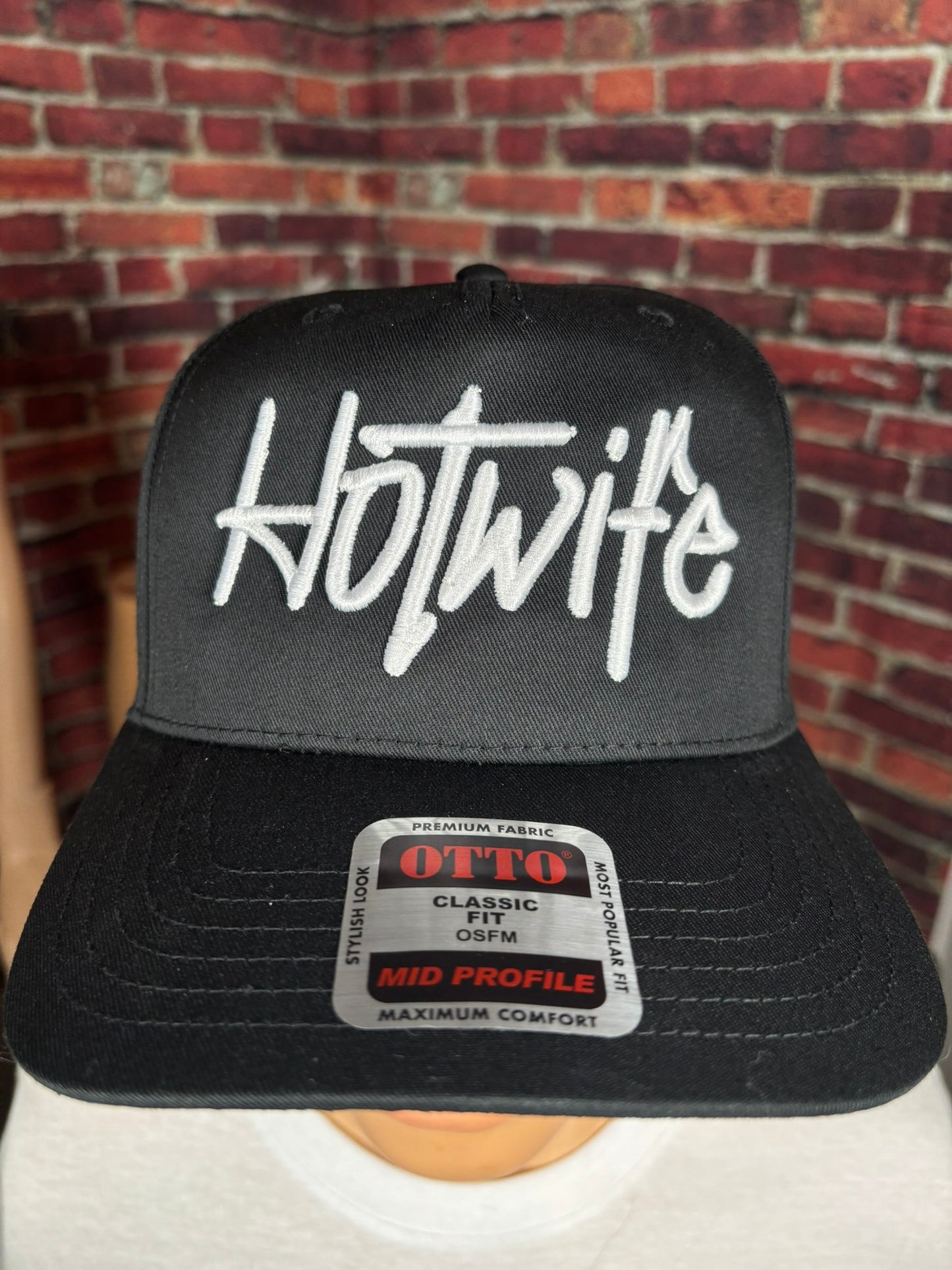 Hotwife 3D Puff Embroidered Hat