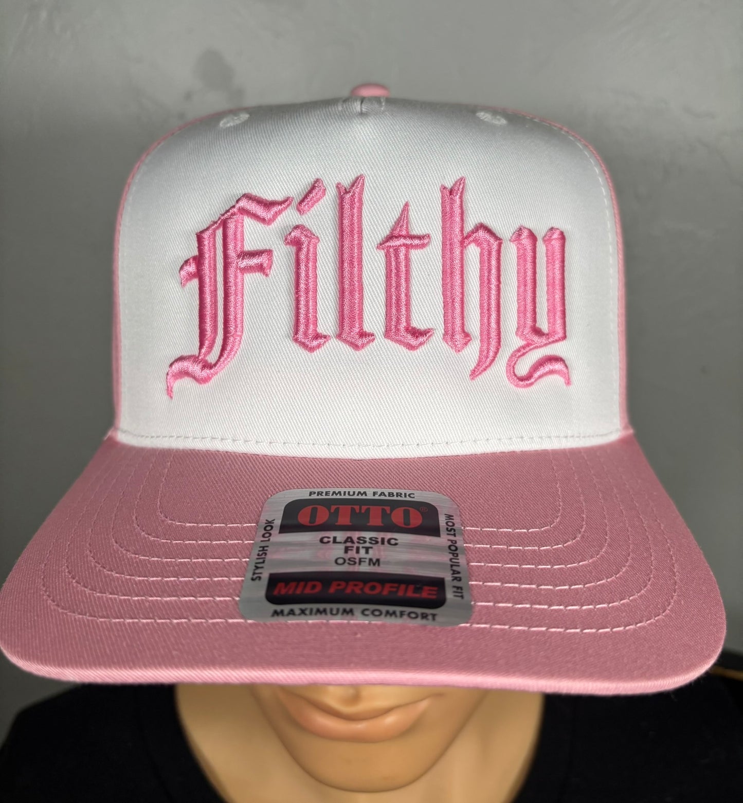 Filthy 3D Puff Embroidered Snapback