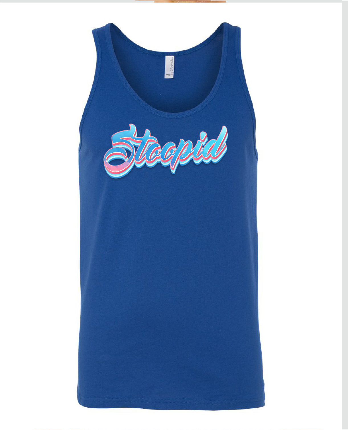 Stoopid "Shades of Blue" Unisex Tank