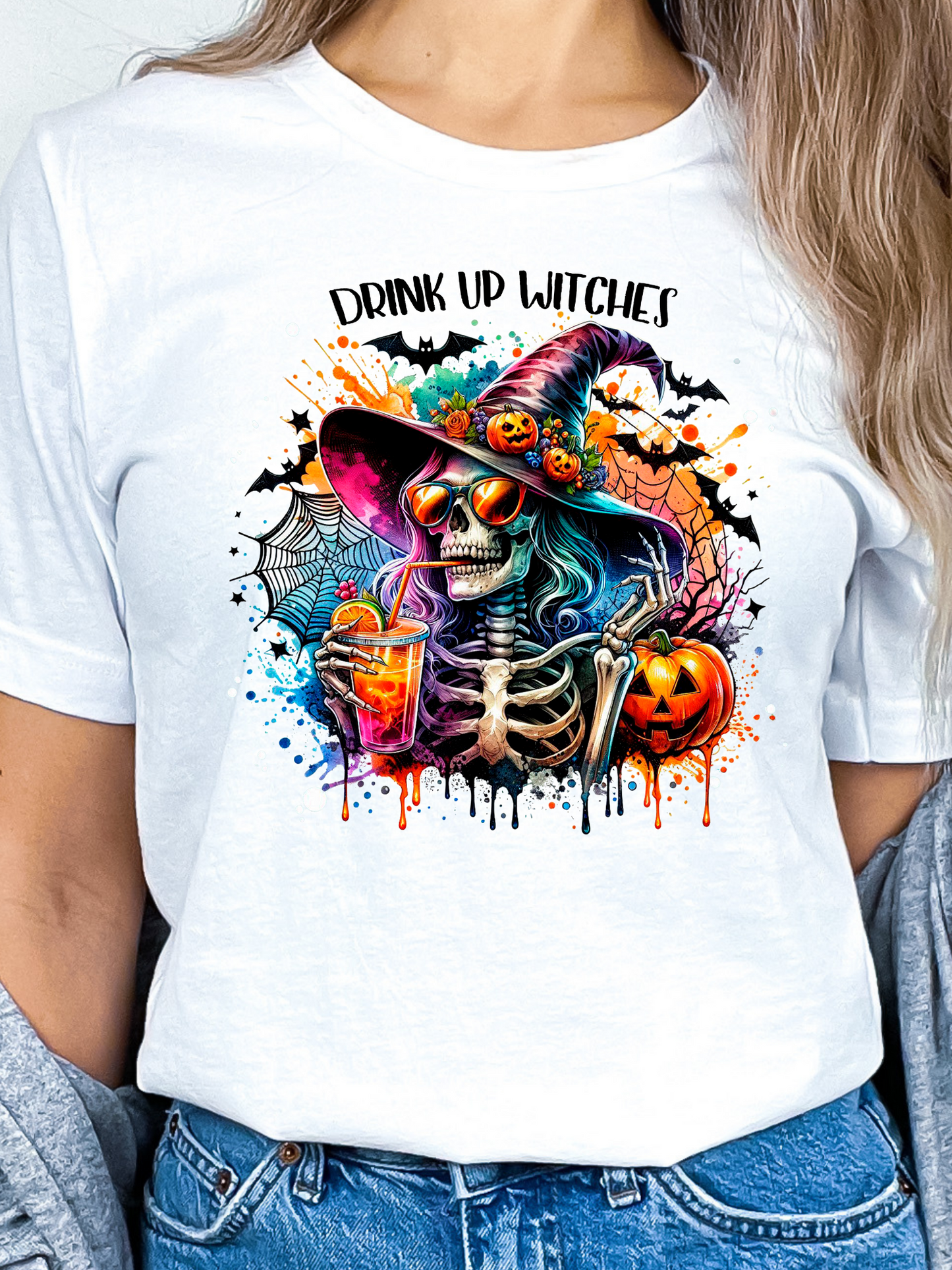 Drink Up Witches T-Shirt or Crewneck Sweatshirt