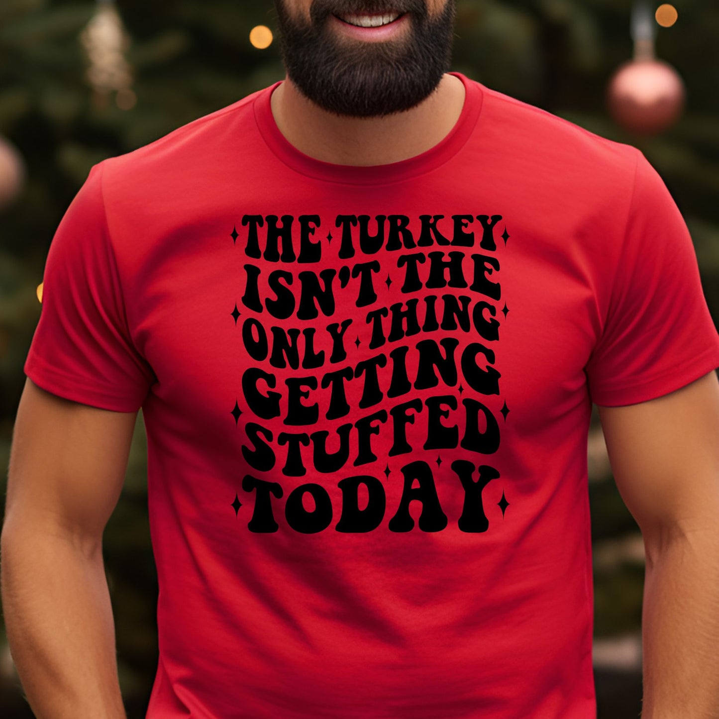 Getting Stuffed Thanksgiving T-Shirt, Long Sleeve T or Crewneck Sweatshirt