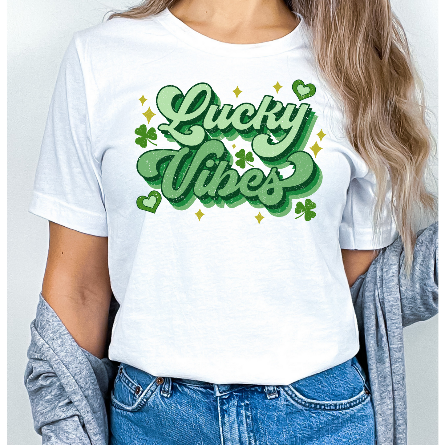 Lucky Vibes St Patrick's Day T-Shirt