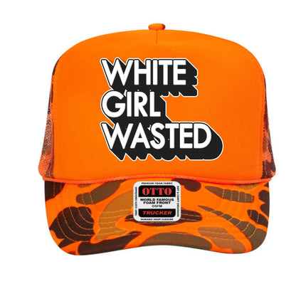 White Girl Wasted Trucker Hat