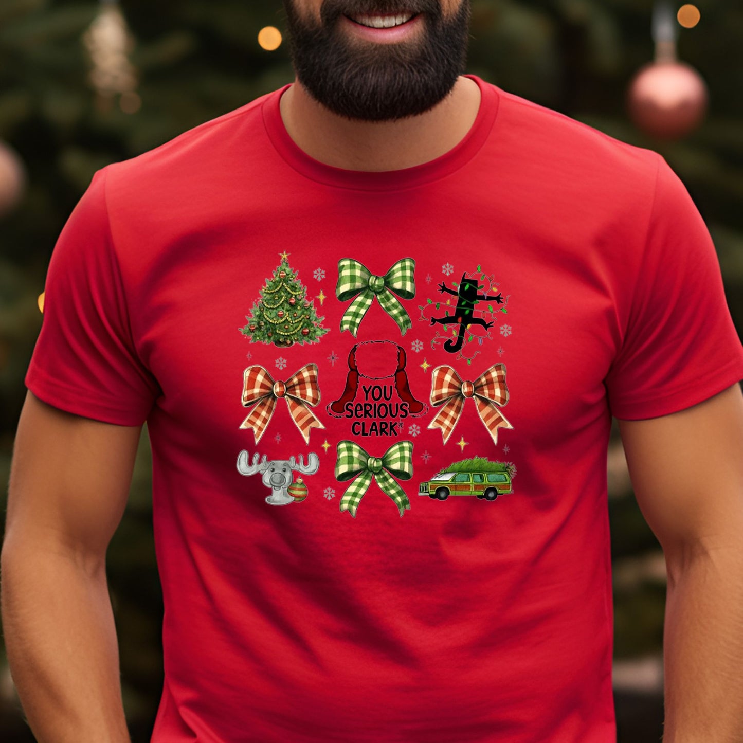 You Serious Clark? Christmas Vacation T-Shirt, Long Sleeve T or Crewneck Sweatshirt