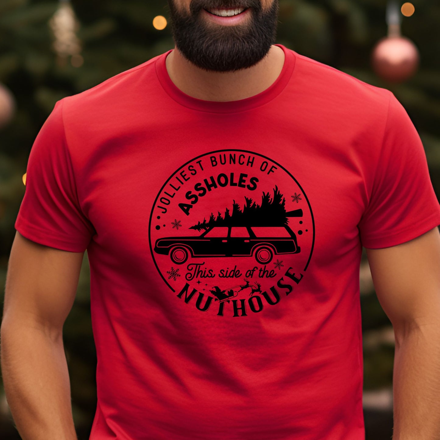 Jolliest Bunch of Assholes T-Shirt, Long Sleeve T or Crewneck Sweatshirt