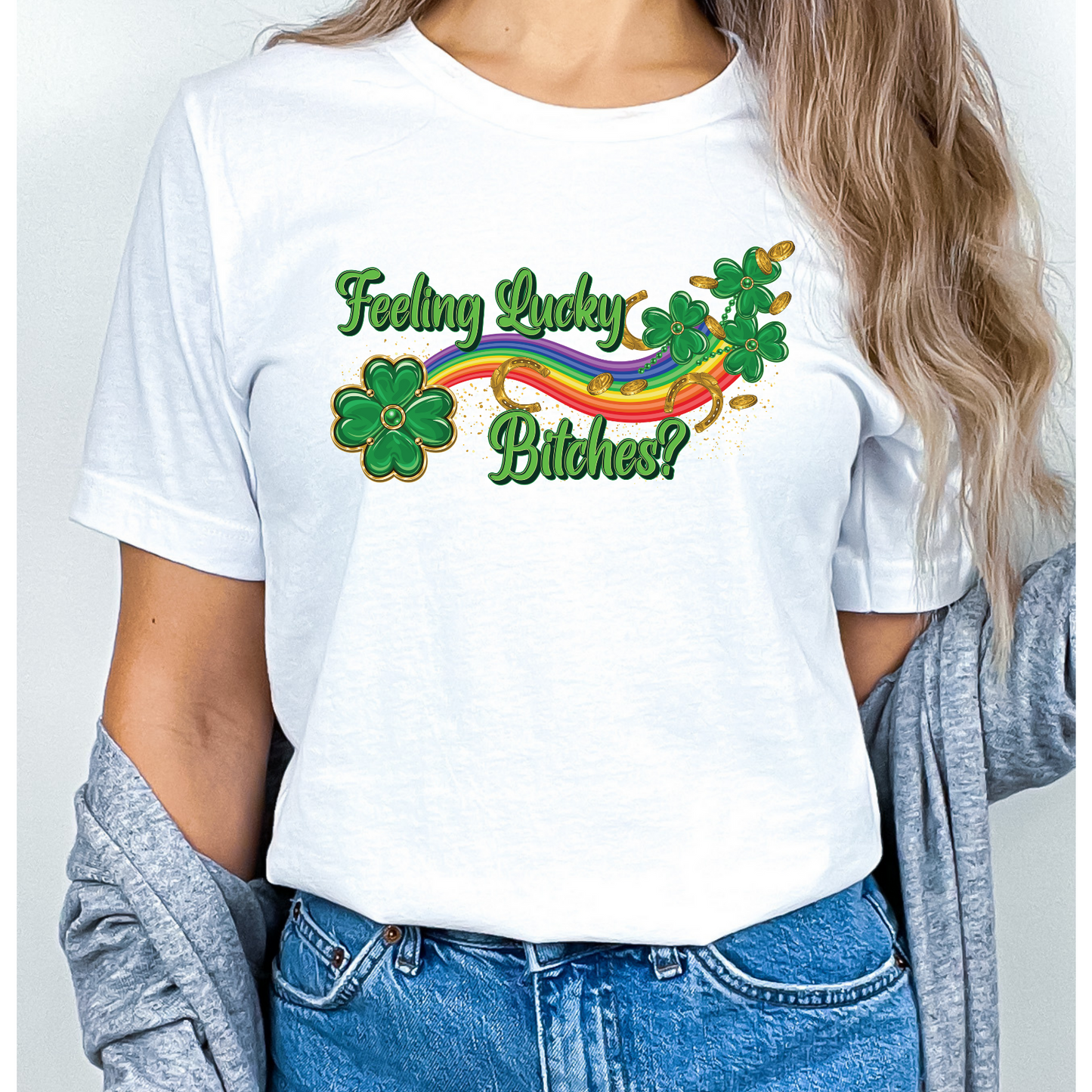 Feeling Lucky Bitches St Patrick's Day T-Shirt