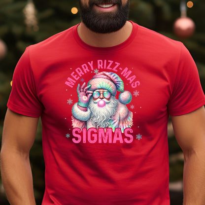 Merry Rizz-Mas Sigmas T-Shirt, Long Sleeve T or Crewneck Sweatshirt