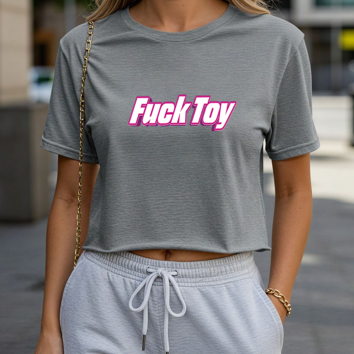 Fuck Toy Crop Top or Racerback Tank