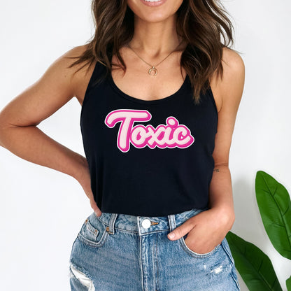 Toxic Crop Top or Racerback Tank