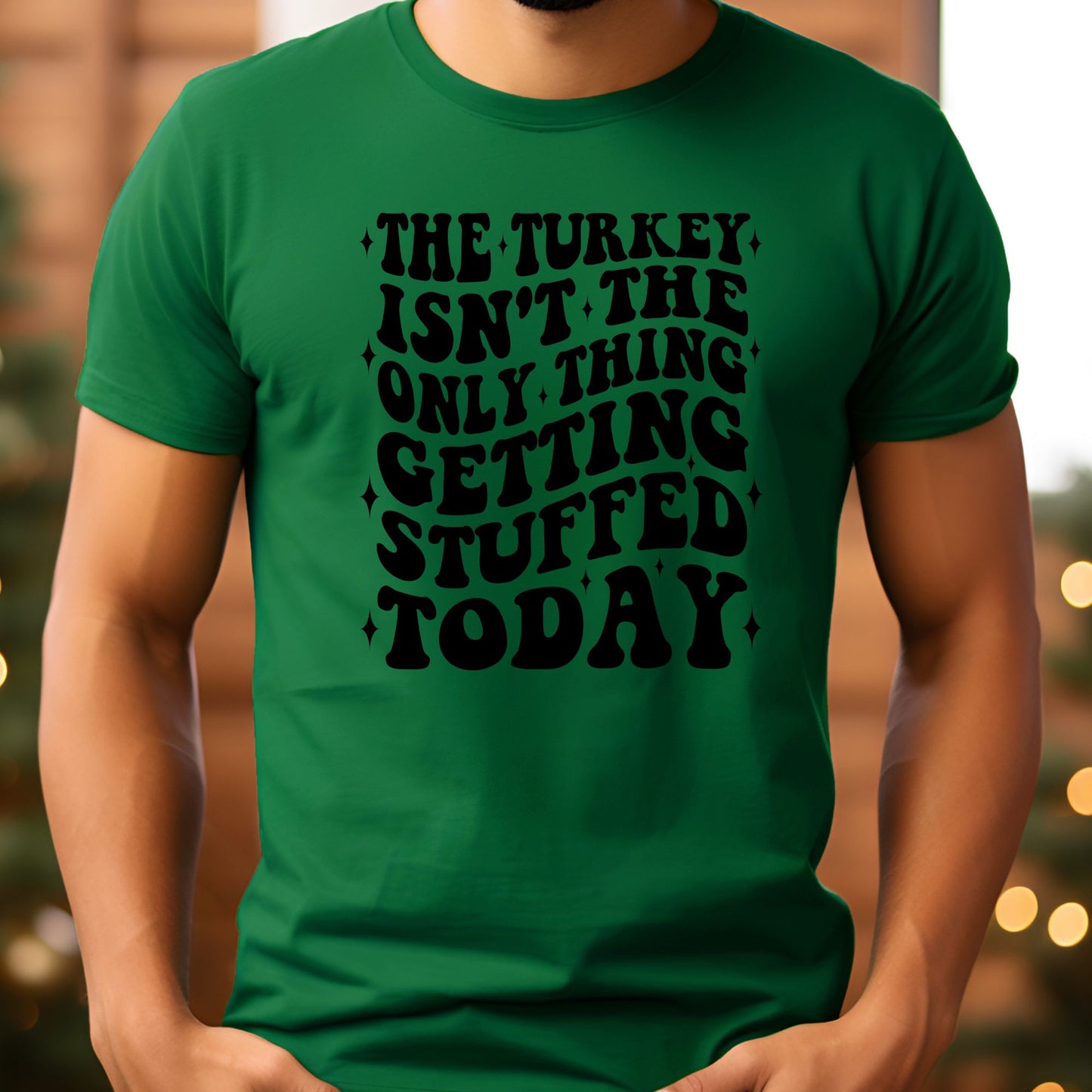 Getting Stuffed Thanksgiving T-Shirt, Long Sleeve T or Crewneck Sweatshirt
