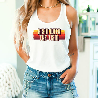Rism With the Tism Crop Top or Racerback Tank
