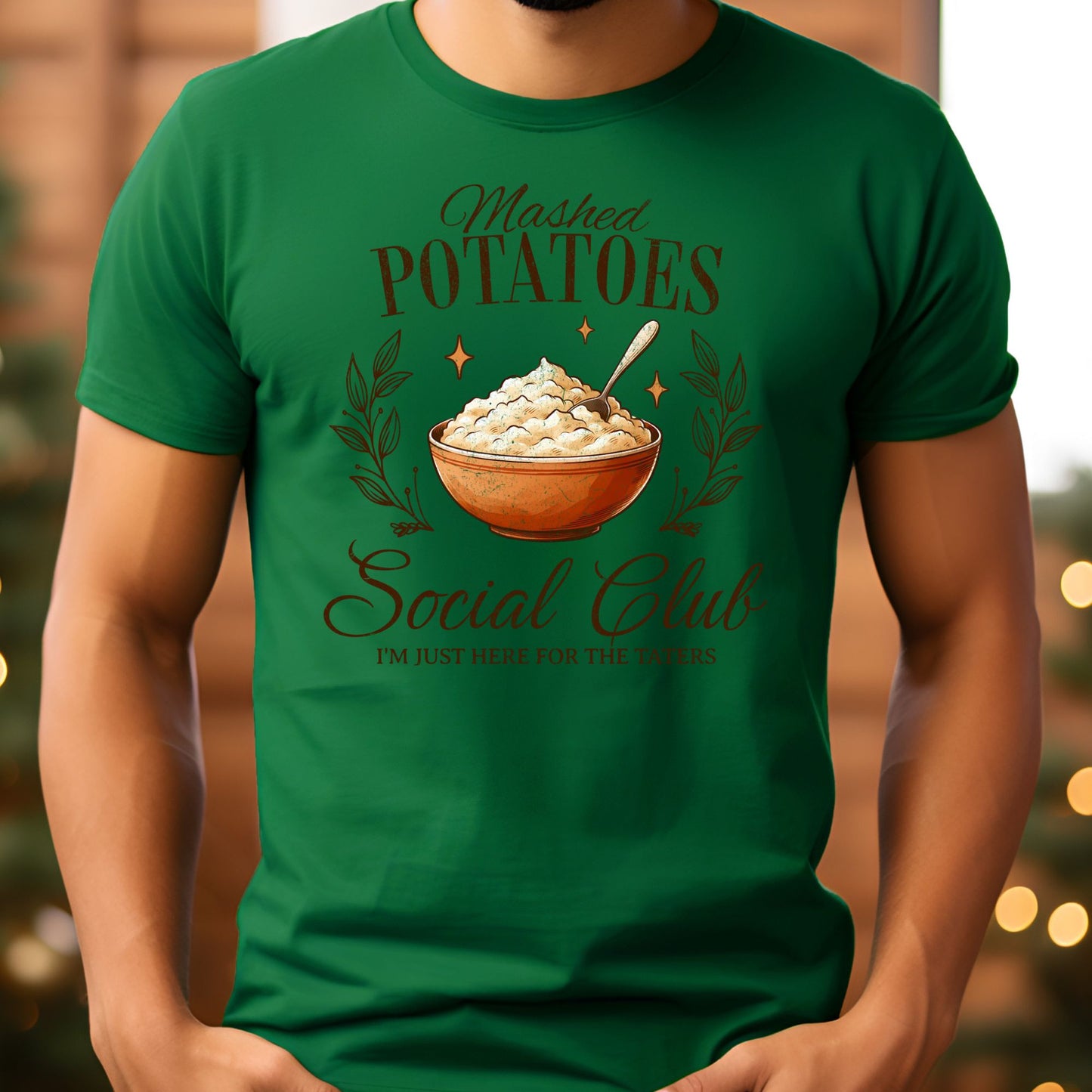 Mashed Potatoes Social Club T-Shirt, Long Sleeve T or Crewneck Sweatshirt