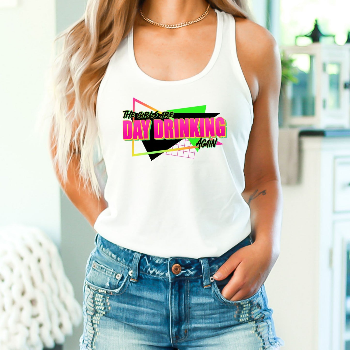 The Girls Are Day Drinking Crop Top or Racerback Tank