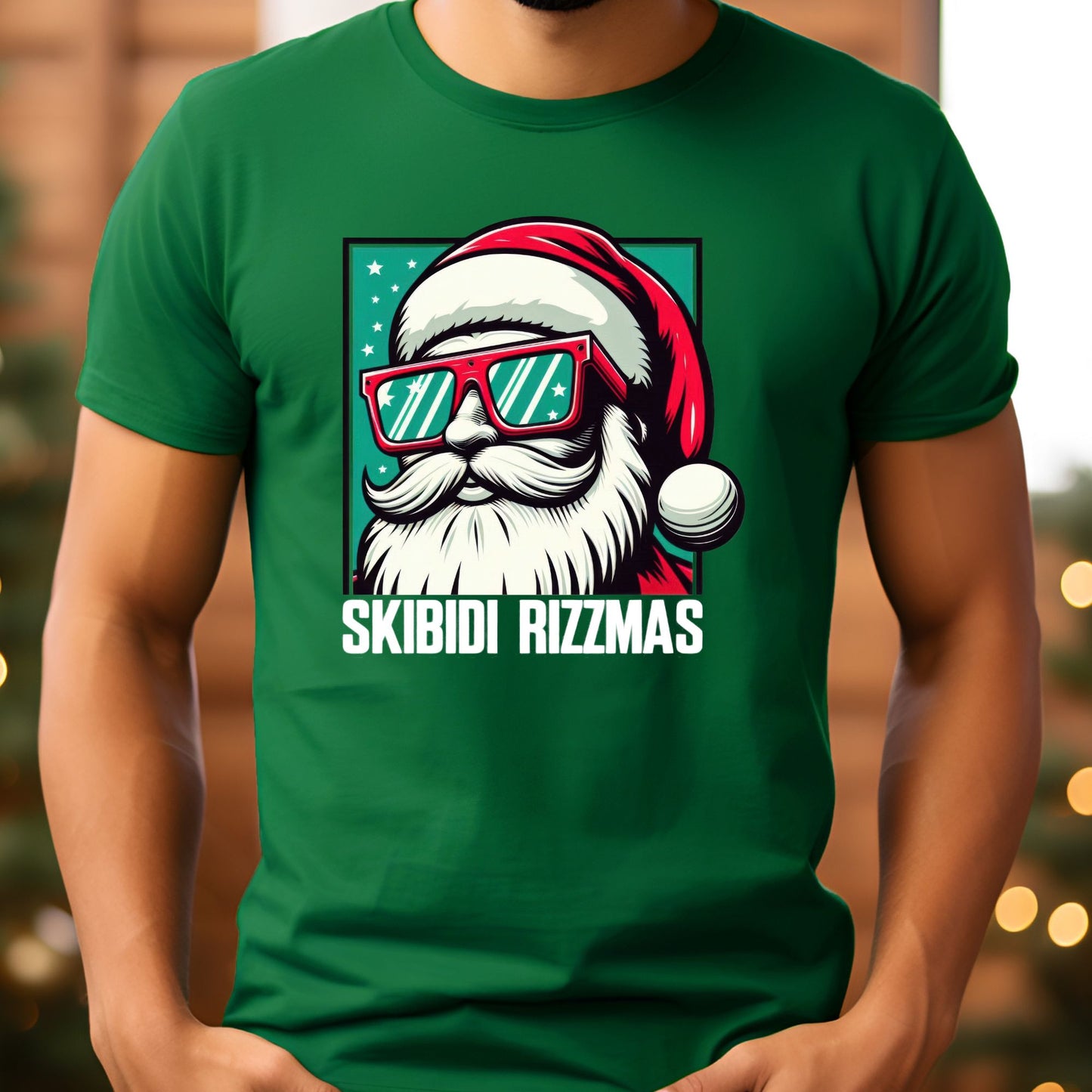 Skibidi Rizzmas T-Shirt, Long Sleeve T or Crewneck Sweatshirt