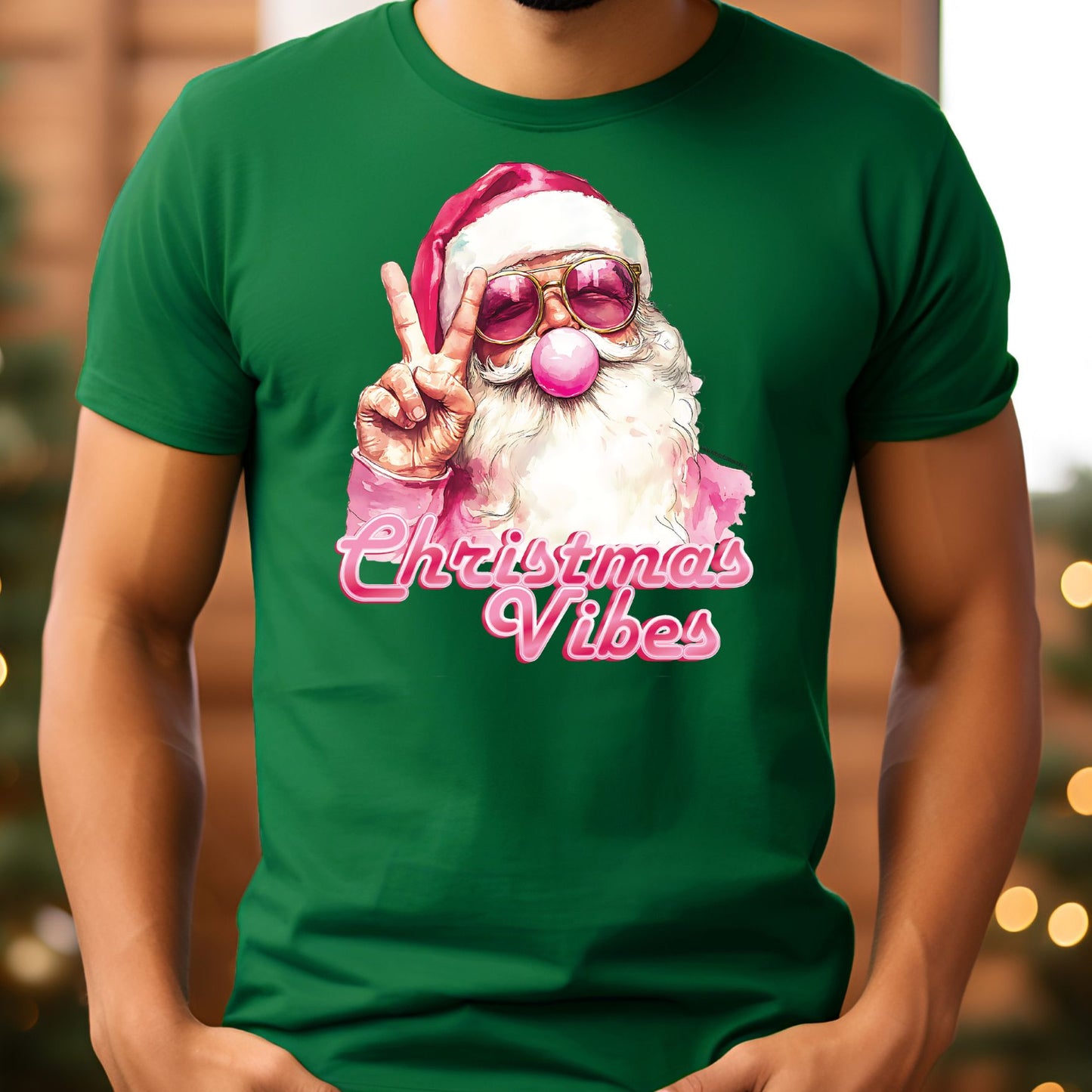 Christmas Vibes T-Shirt, Long Sleeve T or Crewneck Sweatshirt