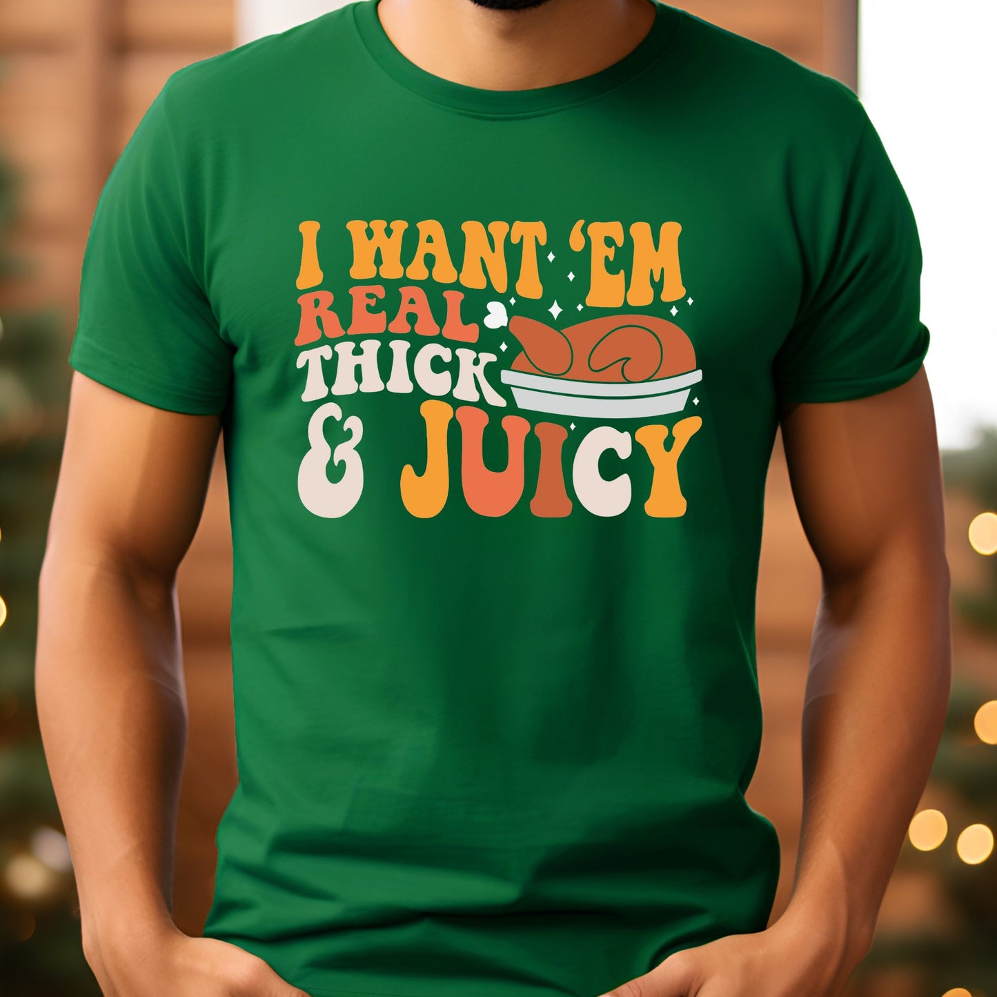 I Like Em Real Thick and Juicy T-Shirt, Long Sleeve T or Crewneck Sweatshirt