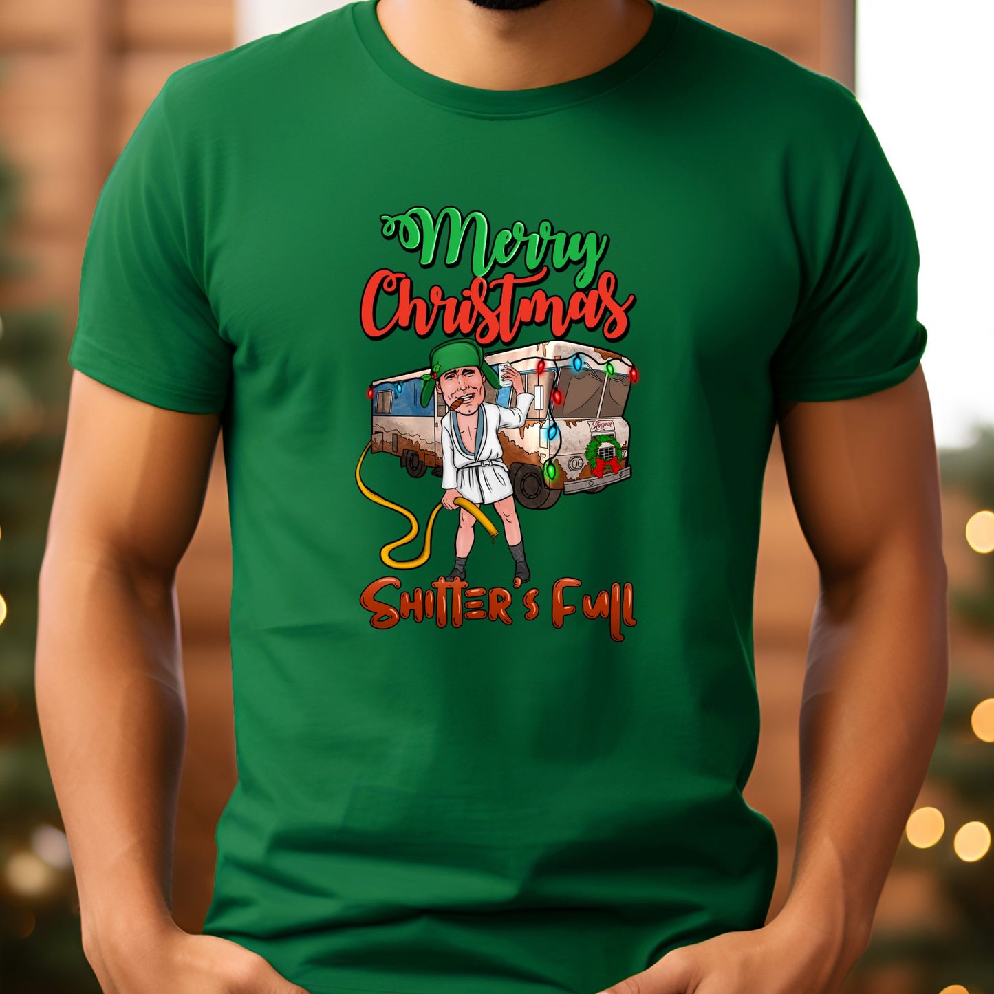 Shitter's Full Cousin Eddie T-Shirt, Long Sleeve T or Crewneck Sweatshirt