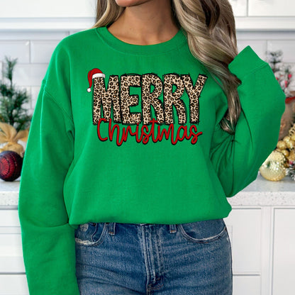 Merry Christmas T-Shirt, Long Sleeve T or Crewneck Sweatshirt