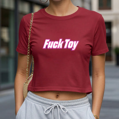 Fuck Toy Crop Top or Racerback Tank