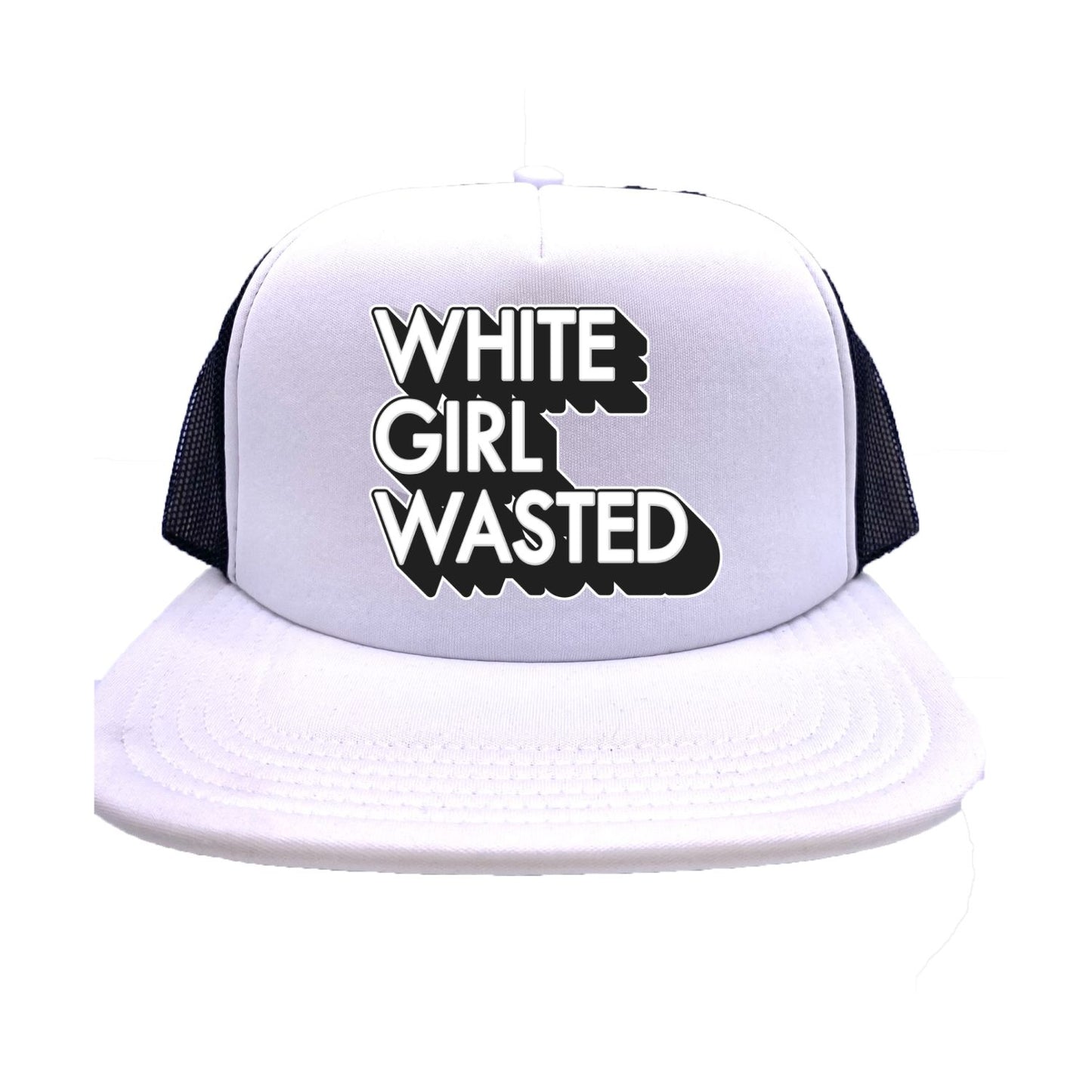 White Girl Wasted Trucker Hat