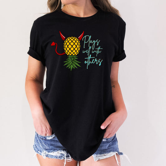 Plays Well With Others Stoopid Original T-Shirt