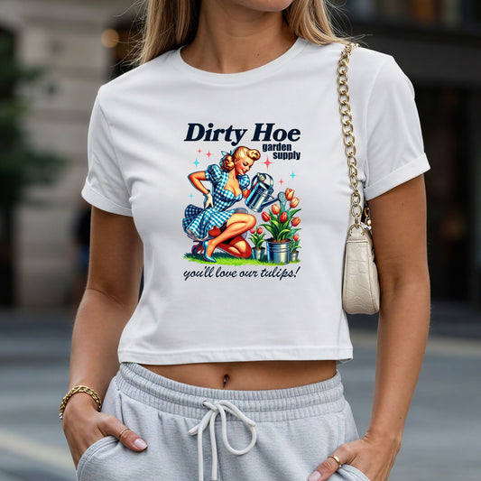 Dirty Hoe Garden Company Crop Top or Racerback Tank