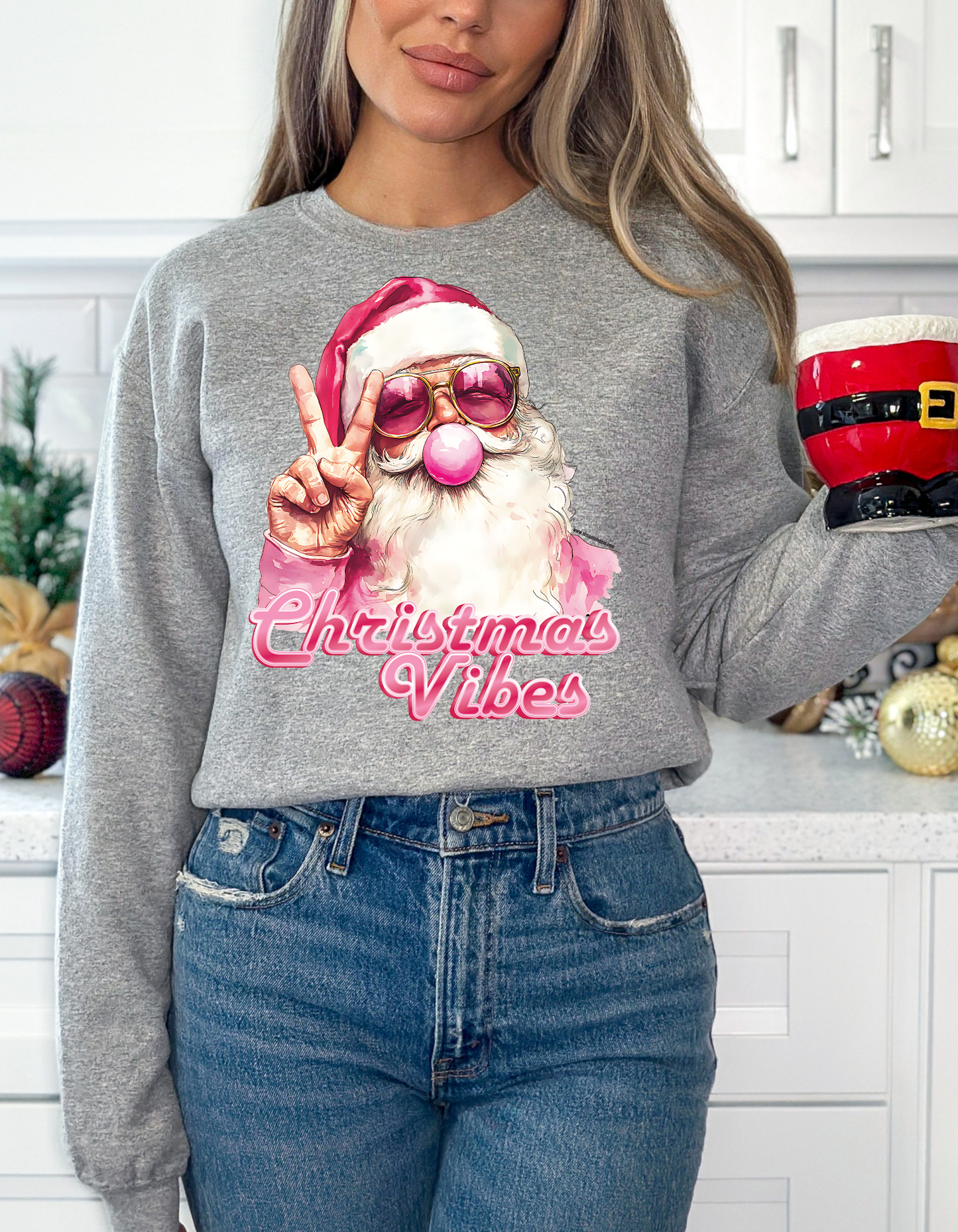 Christmas Vibes Crewneck/Hoodie/Long Sleeve Christmas Stoopid Original