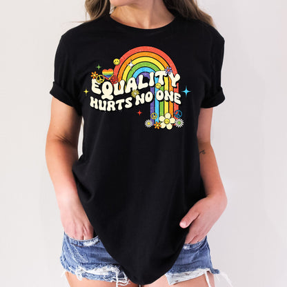 Equality Hurts No One Pride LGBTQ+ T-Shirt