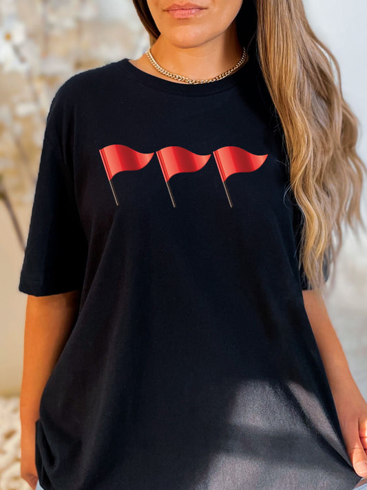 Red Flags Stoopid Original T-Shirt