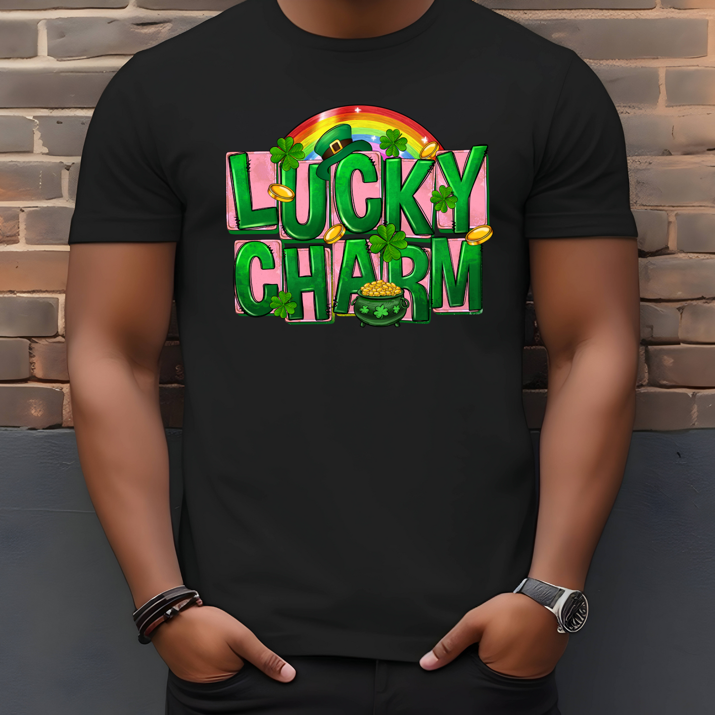 Lucky Charm St Patrick's Day T-Shirt 3