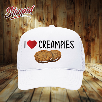 I Love Creampies Stoopid Original Trucker Hat