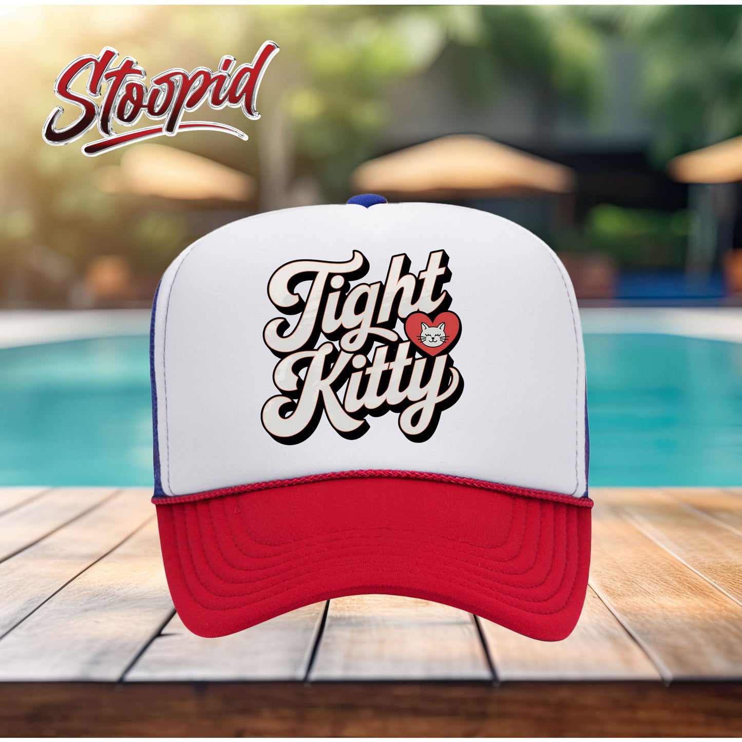 Tight Kitty Stoopid Original Trucker Hat