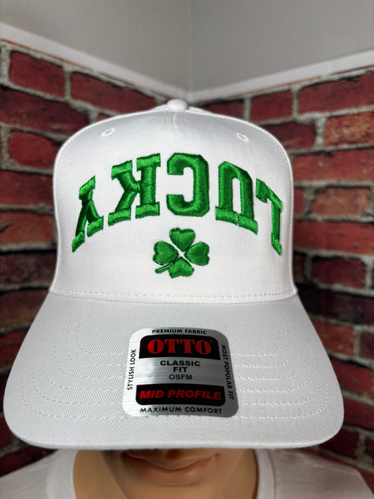 Lucky Upside down 3D Puff Embroidered Hat