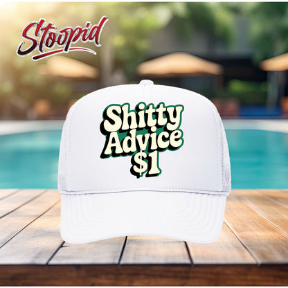 Shitty Advice Stoopid Original Trucker Hat