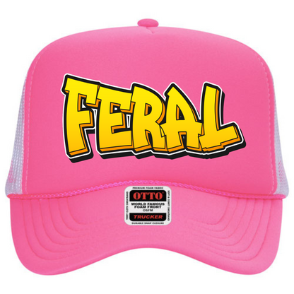 "Feral" Stoopid Original Trucker Hat