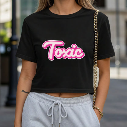 Toxic Crop Top or Racerback Tank
