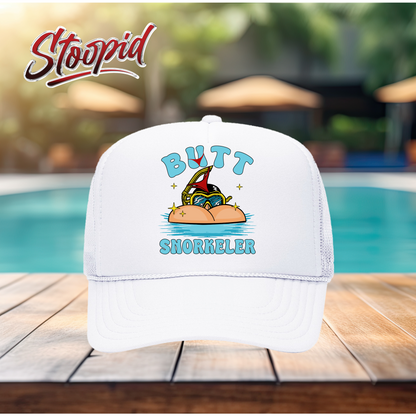 Butt Snorkeler Stoopid Original Trucker Hat