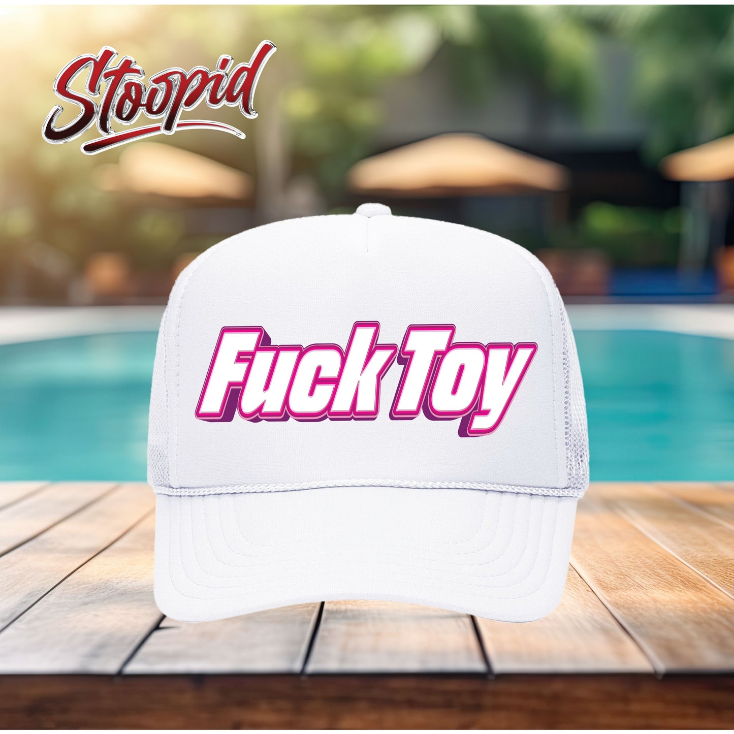Fuck Toy Stoopid Original Trucker Hat
