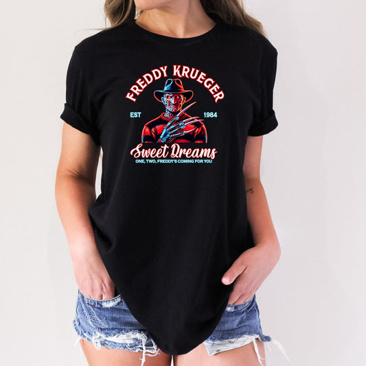 Freddy Krueger Nightmare on Elm Street T-Shirt or Crewneck Sweatshirt