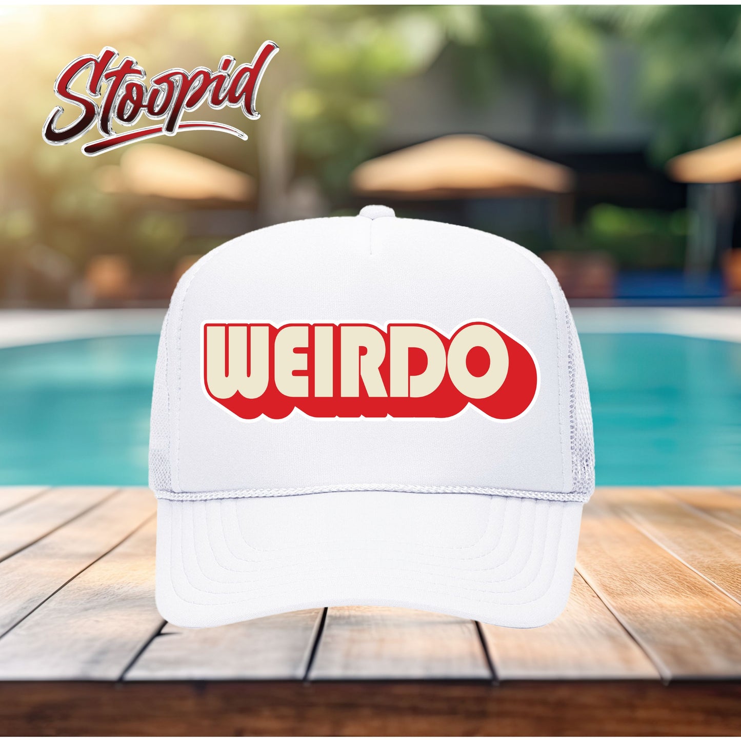 Weirdo Stoopid Original Trucker Hat
