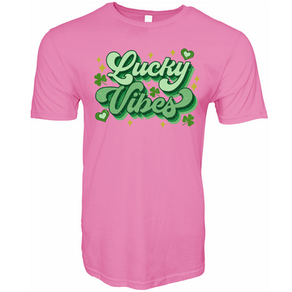 Lucky Vibes St Patrick's Day T-Shirt