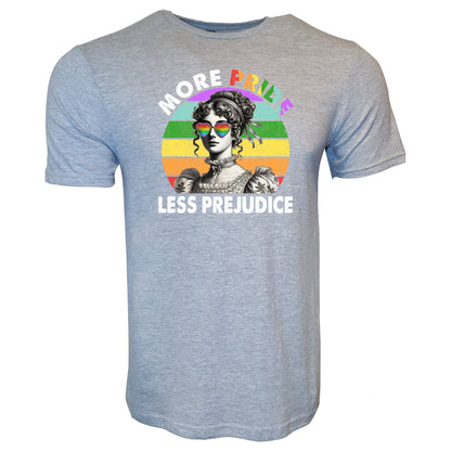More Pride Less Prejudice LGBTQ+ T-Shirt
