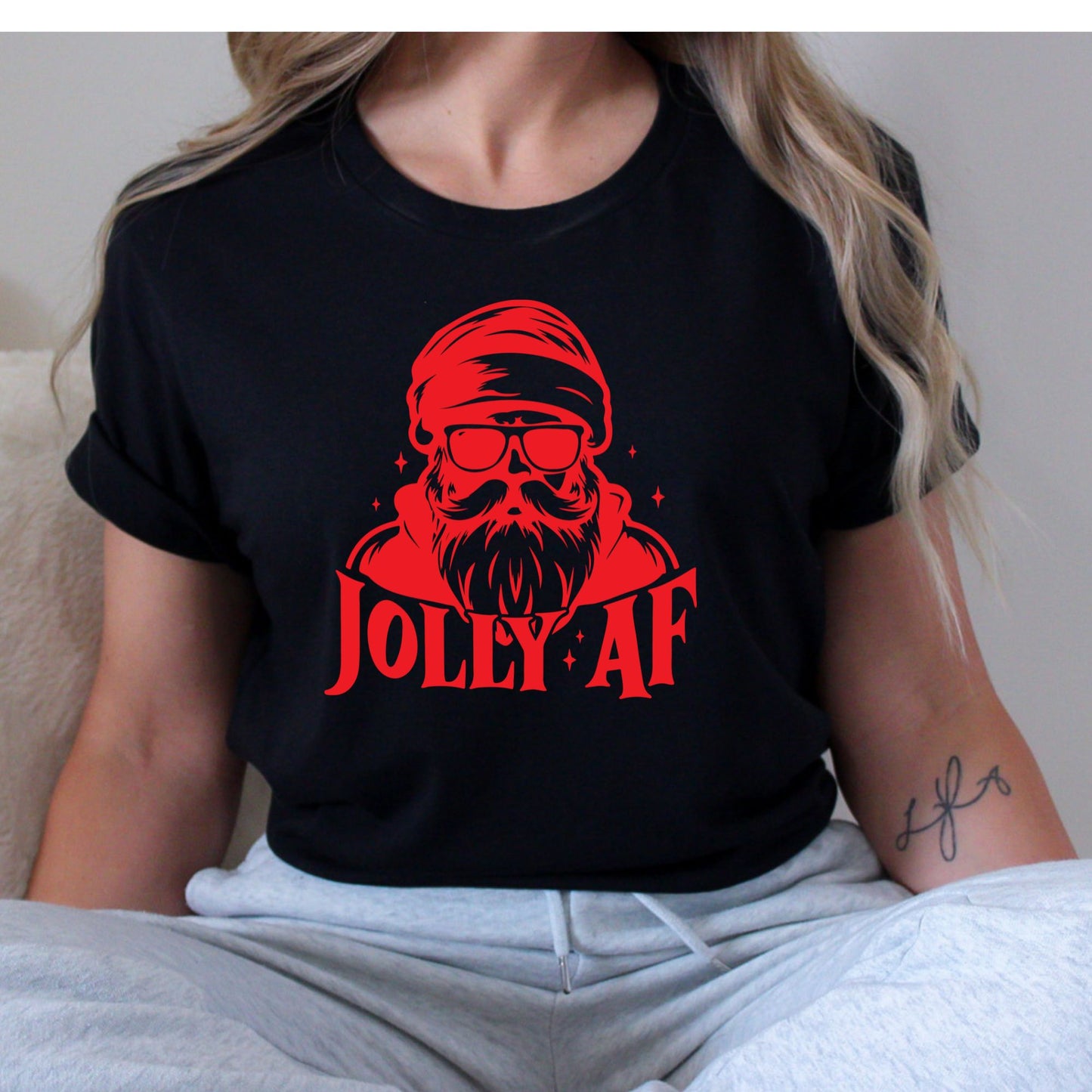 Jolly AF T-Shirt, Long Sleeve T or Crewneck Sweatshirt